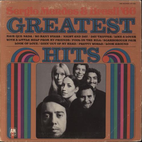 Sergio Mendes Greatest Hits US vinyl LP album (LP record